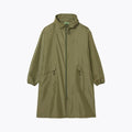 Long Packable Water-Repellent Parka