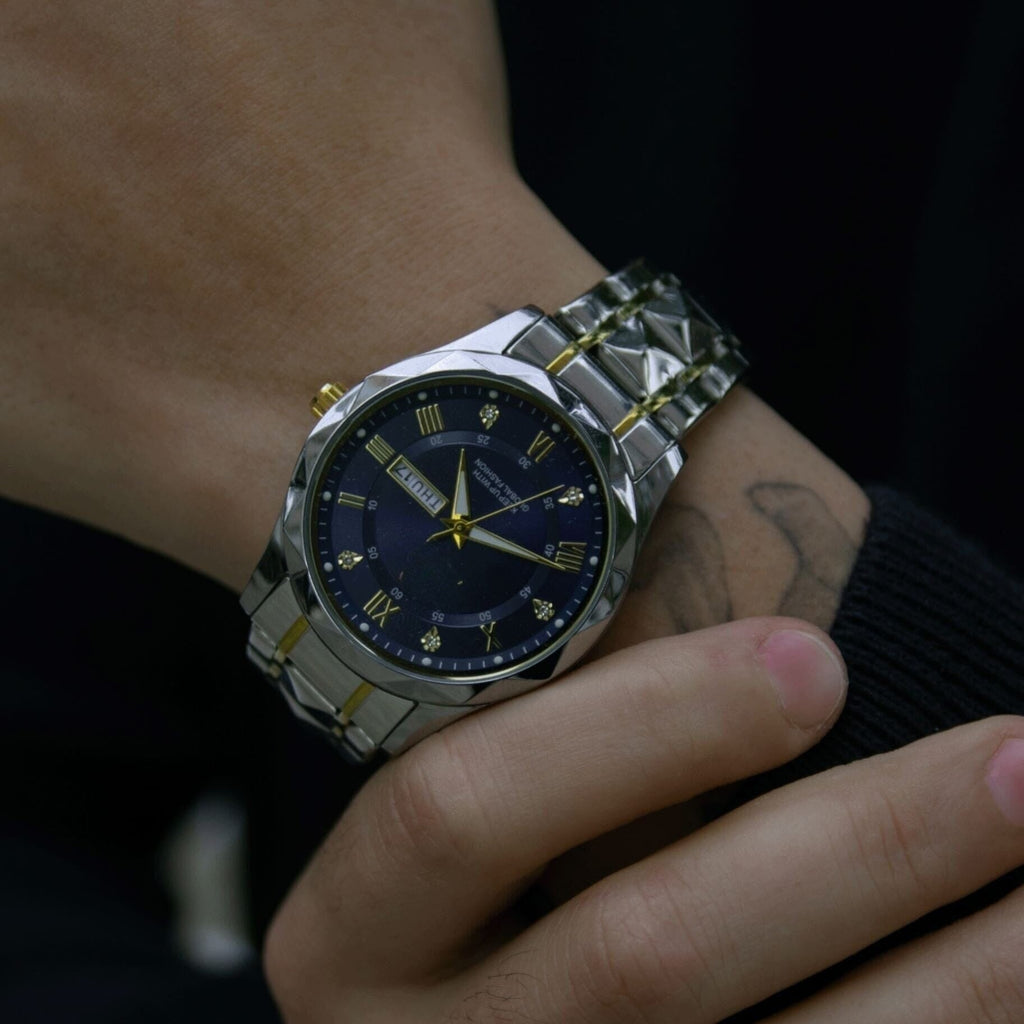 Luminous Steel Watch 40 Mm – Waterproof | Transfer Steel