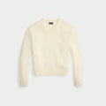 Polo Bear Cotton Crewneck Sweater