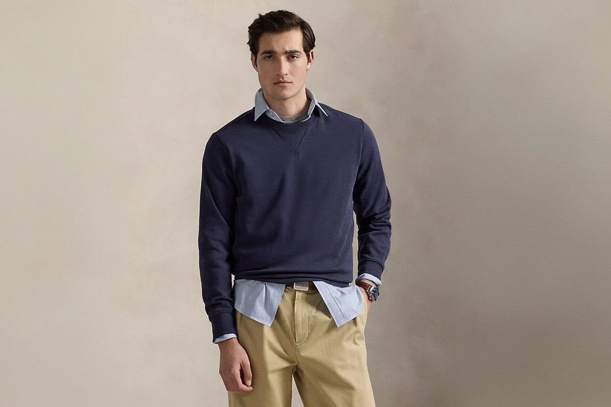 Polo Bear Fleece Sweatshirt