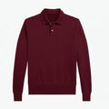Loopback Fleece Collared Sweatshirt