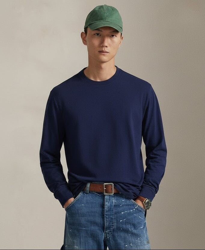 Polo Bear Jersey T-Shirt In A Classic Fit